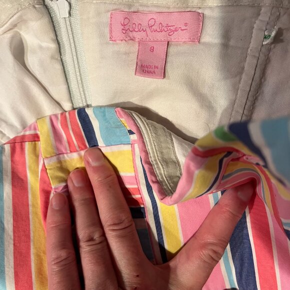 Lilly Pulitzer Strapless Madras Dress - Picture 6 of 6